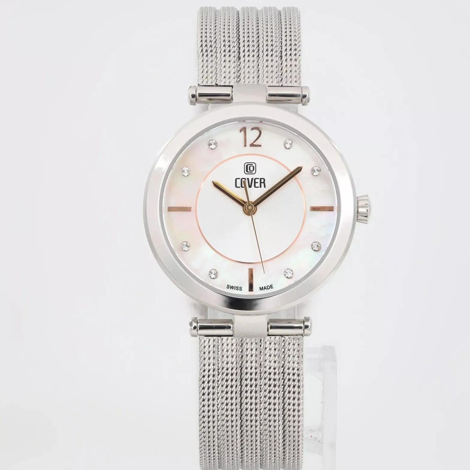 Cover Amelia 32mm Steel MOP Dial Quartz Ladies Watch CO193.02