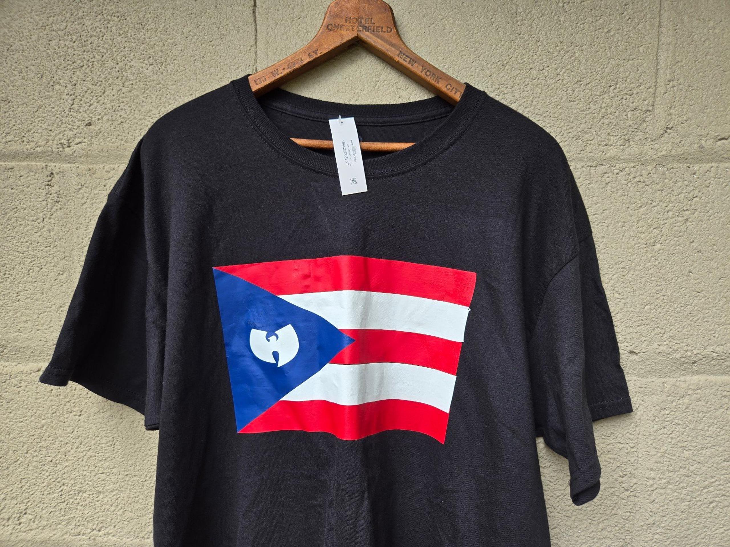 NEW Wu Tang Clan x Puerto Rico Black T-Shirt Men ● L