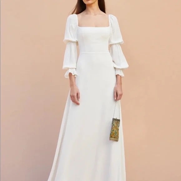 Reformation Stars Dress (Ivory)