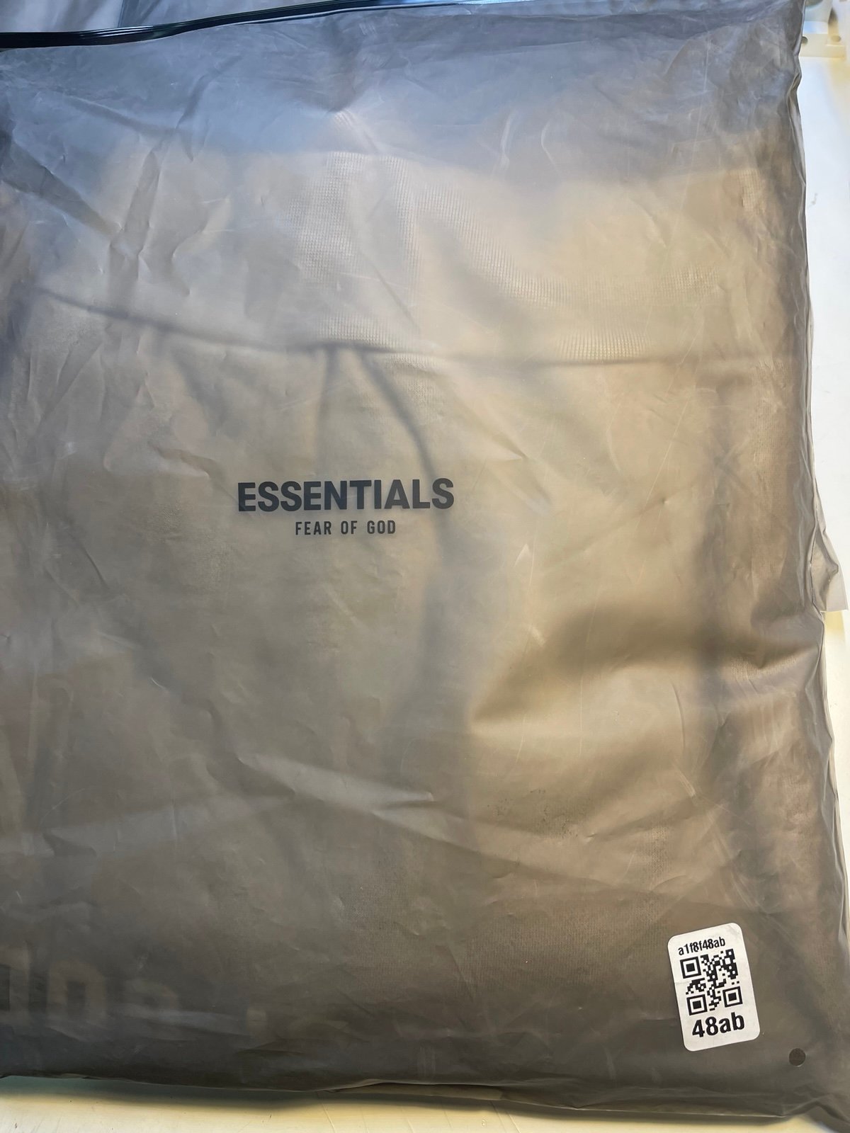 Essentials Fear of God Dusty Beige Hoodie Size M NWT