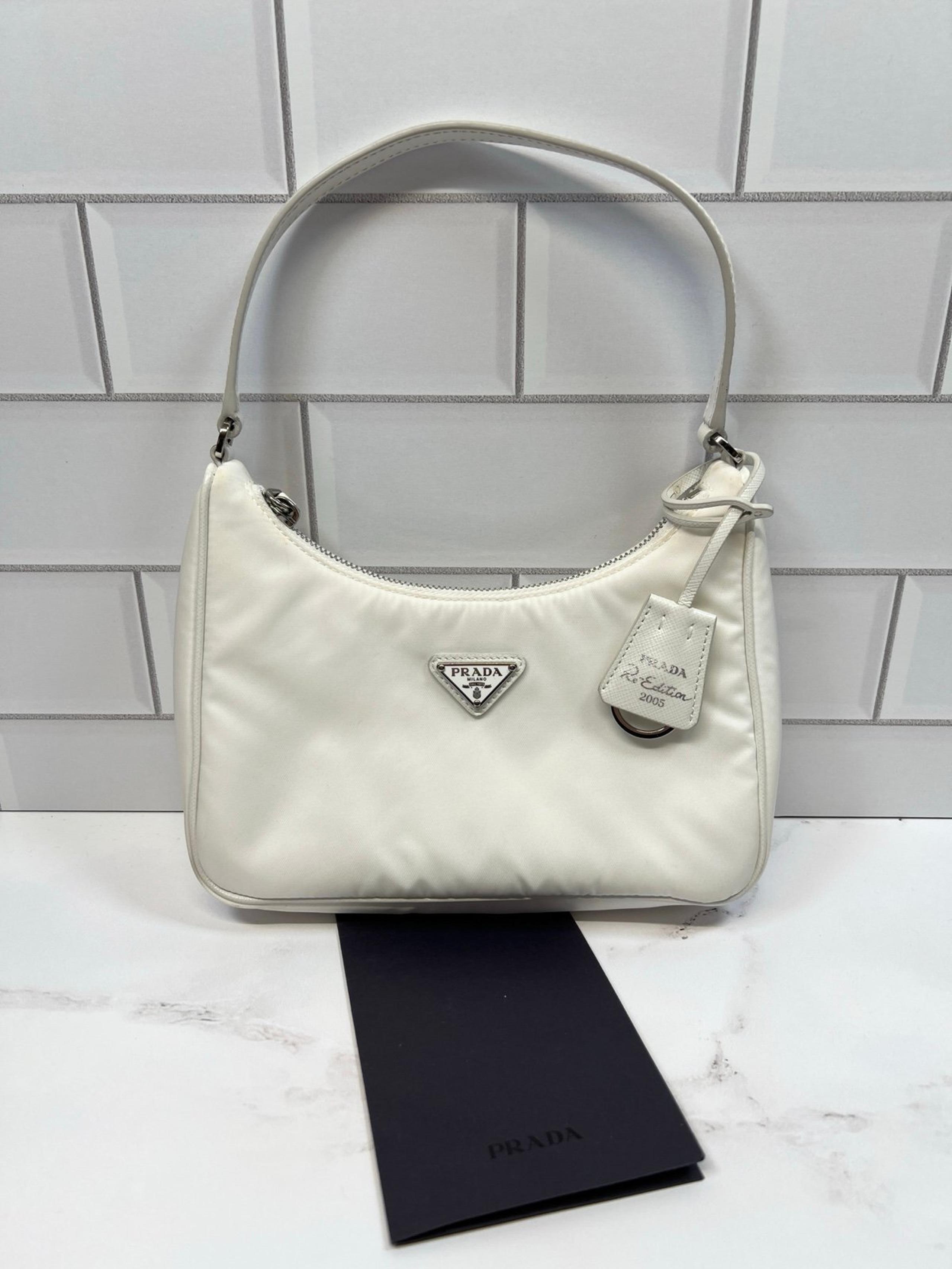 Prada Re-edition 2005 Re-nylon Mini Top Handle Hobo Shoulder Bag Purse