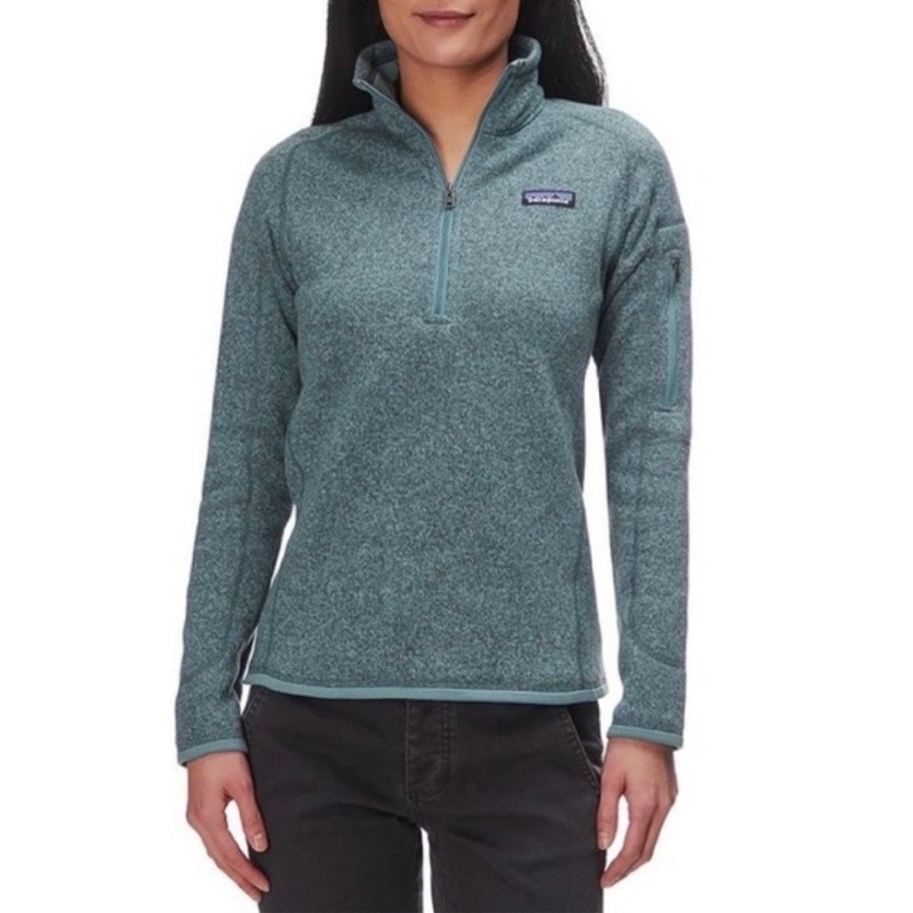 Patagonia | W's (Worn Wear) Better Sweater® 1/4-Zip | Size Small | Shadow Blue