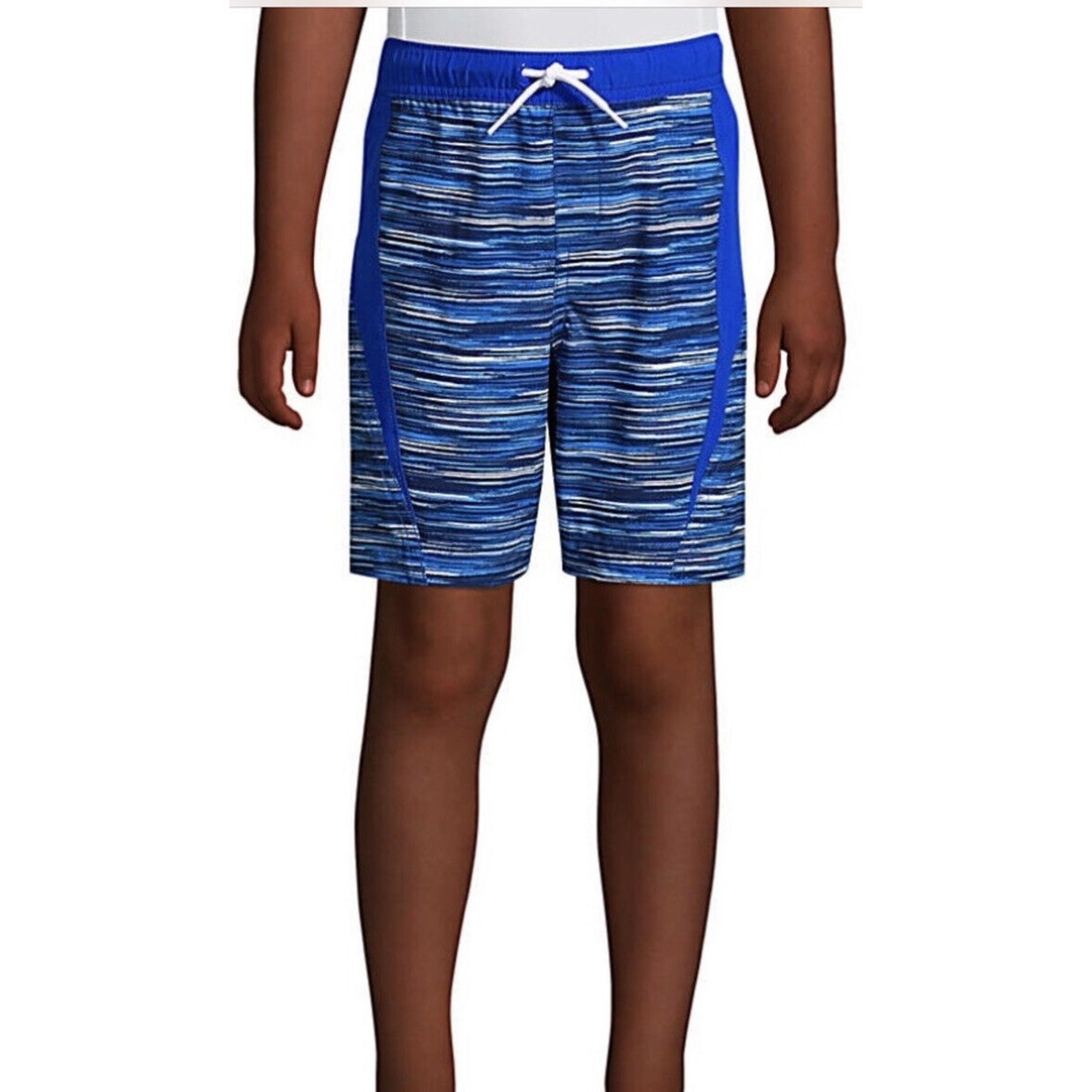 NWT Lands’ End Boys Swim Trunks Swim Bottoms Size X-Small (4-5) Quick Dry NWT