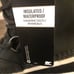 NIB Sorel waterproof snow boots Caribou WP black stone sz 7.5