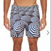 Orlebar Brown Bulldog Photographic Jolly Brollies Swim Shorts Size 32 NWT