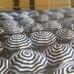 Orlebar Brown Bulldog Photographic Jolly Brollies Swim Shorts Size 32 NWT