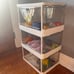 Clear Storage Bin with Lid 3 Pack 【Stackable & Sturdy】Plastic Bins for Storage