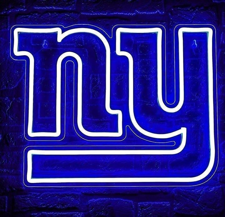 NEW NY Football Giants LED Light Neon Sign NFL Wall Decor Room New York Giants