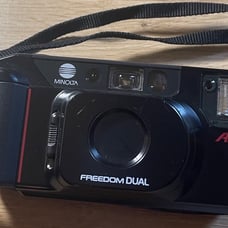 Minolta Freedom Dual 35mm Point & Shoot Film Camera