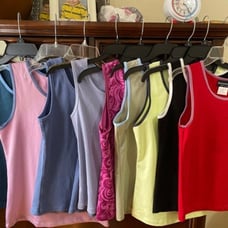 5 Juniors Active Tank Tops- Small