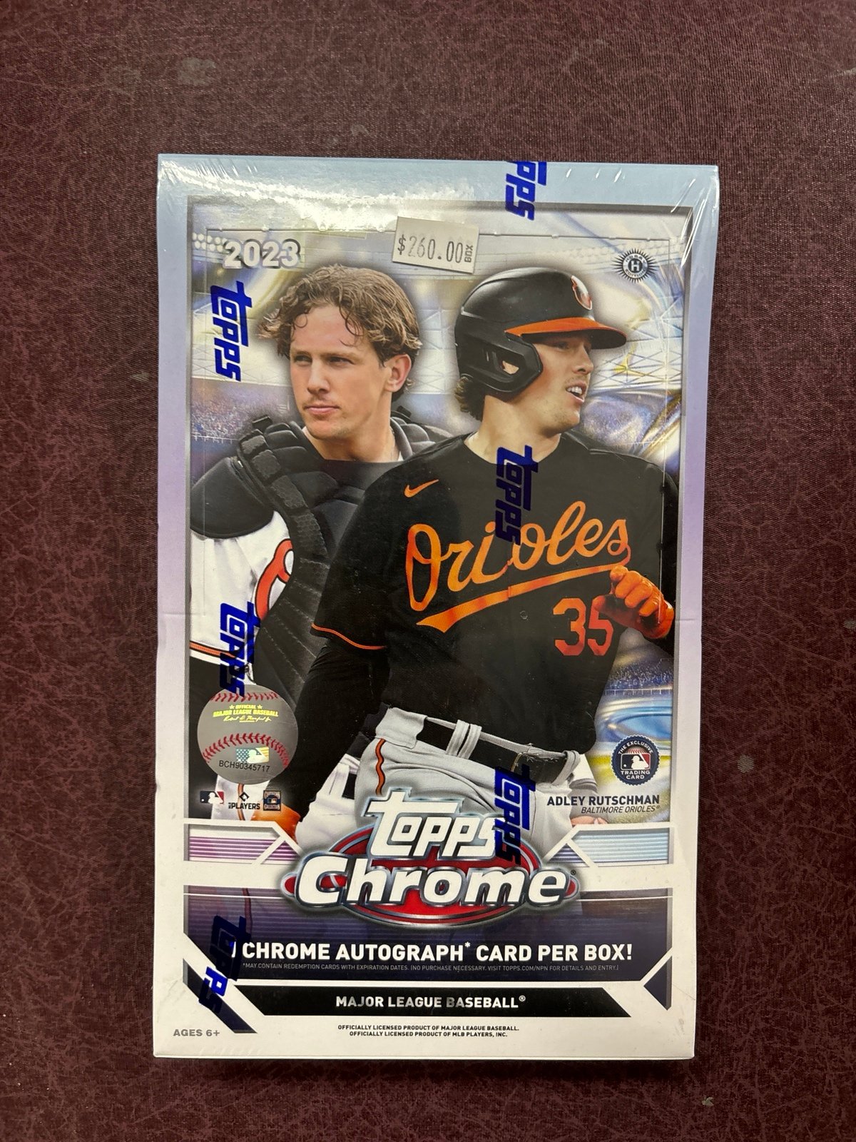 2023 Topps chrome baseball Hobby box