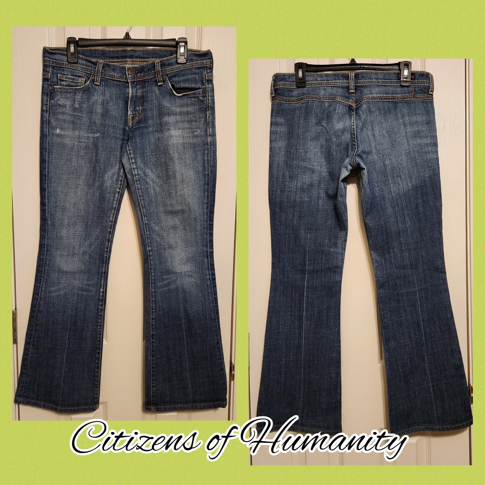Citizens of Humanity by Jerome Dahan No Back Pocket Jeans sz 29 with 30 inseam