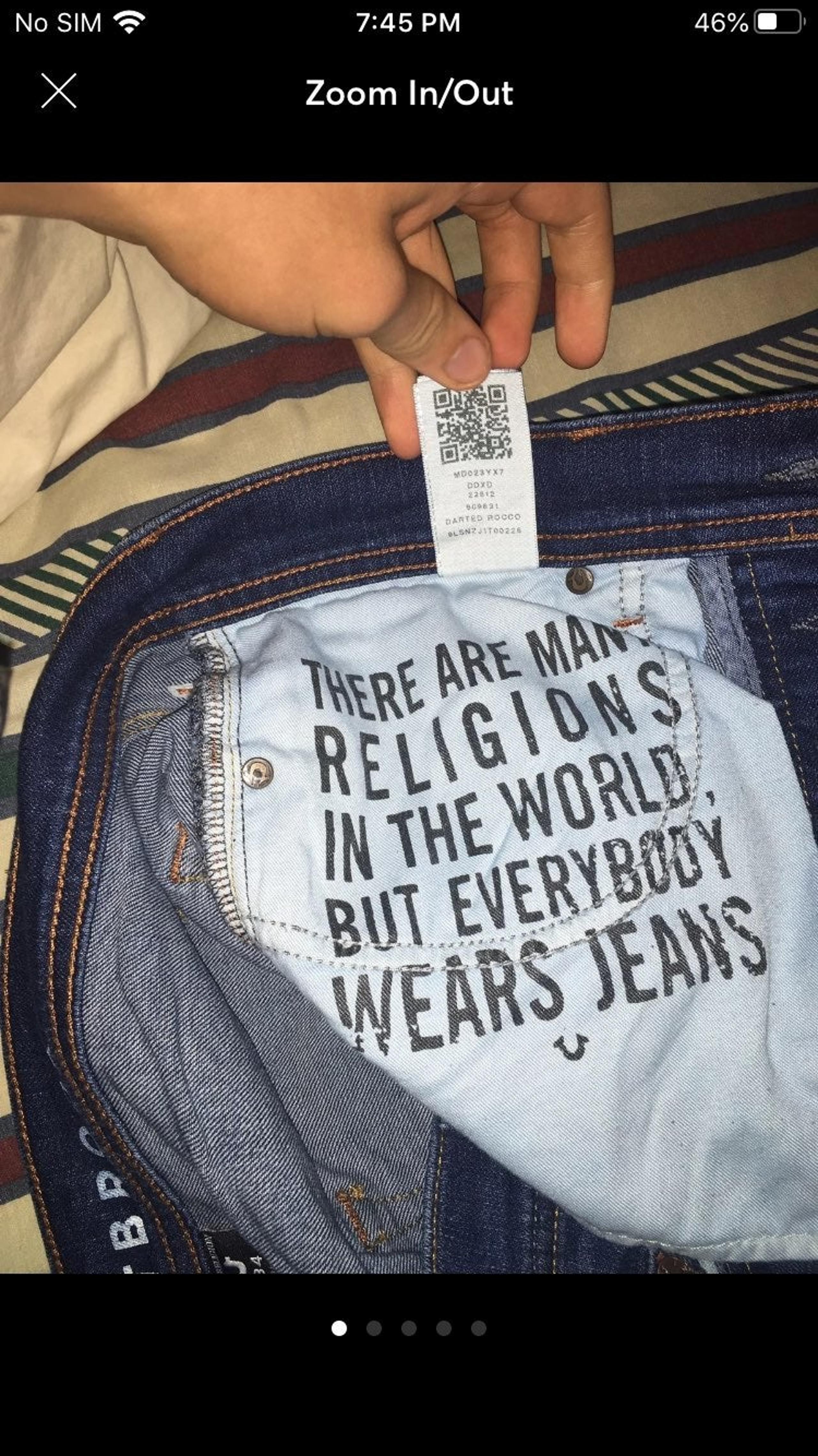 Russell westbrook true teligion jeans