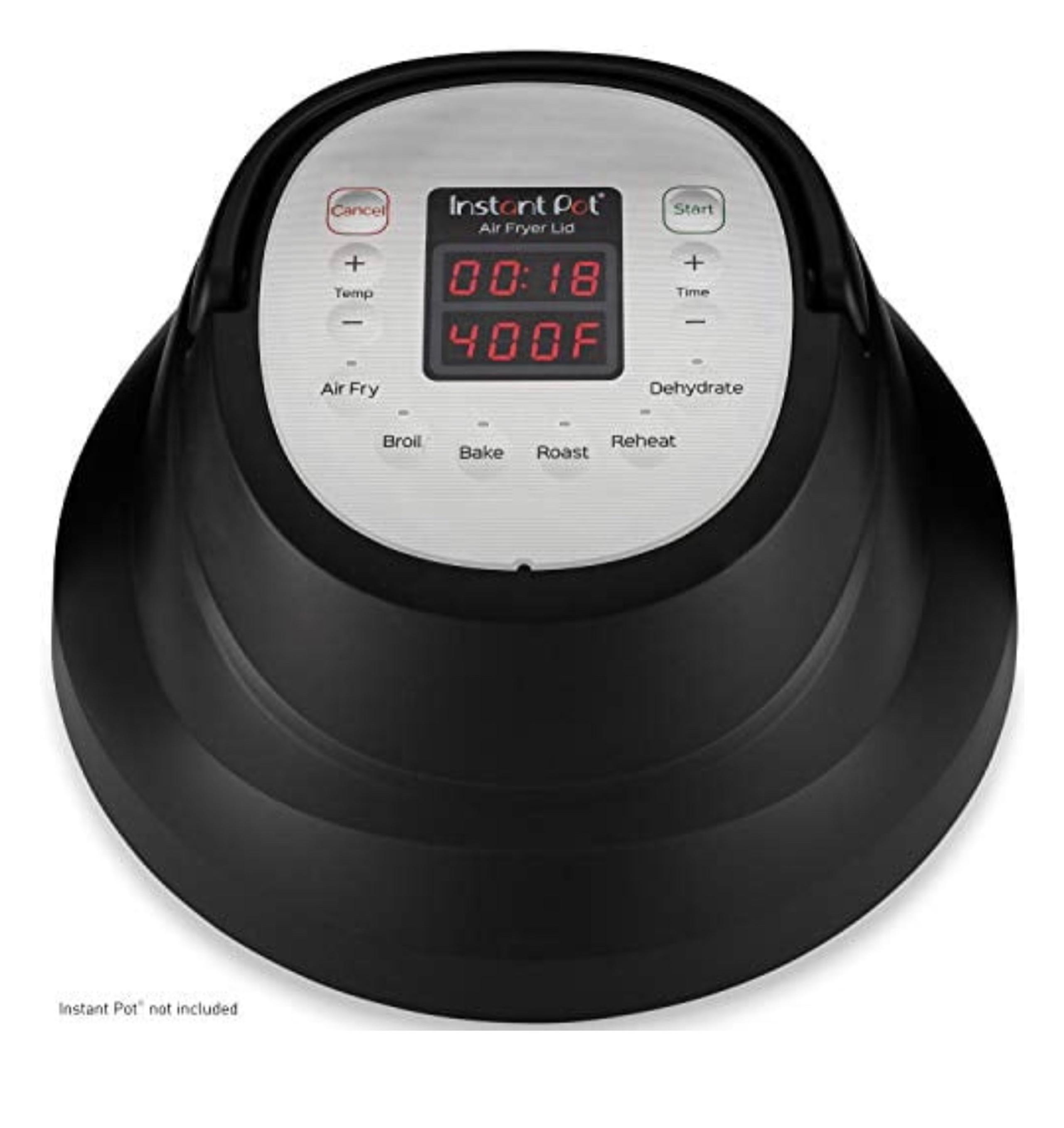 Instant Pot 6 Quart Dehydrate Air Fryer Lid