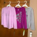 Adidas Long Sleeve Shirts Girls Size 3T NWT