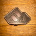 Vail Ski Resort Promo Belt Buckle Colorado Skiing Winter Sports Vtg 70s