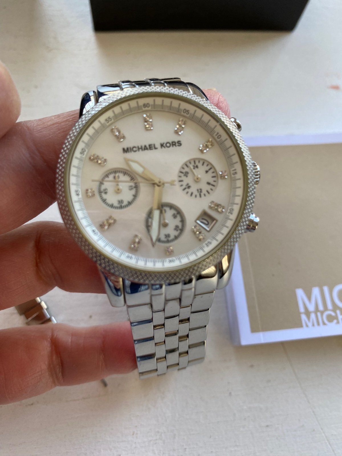Michael Kors Sterling Silver watches for women