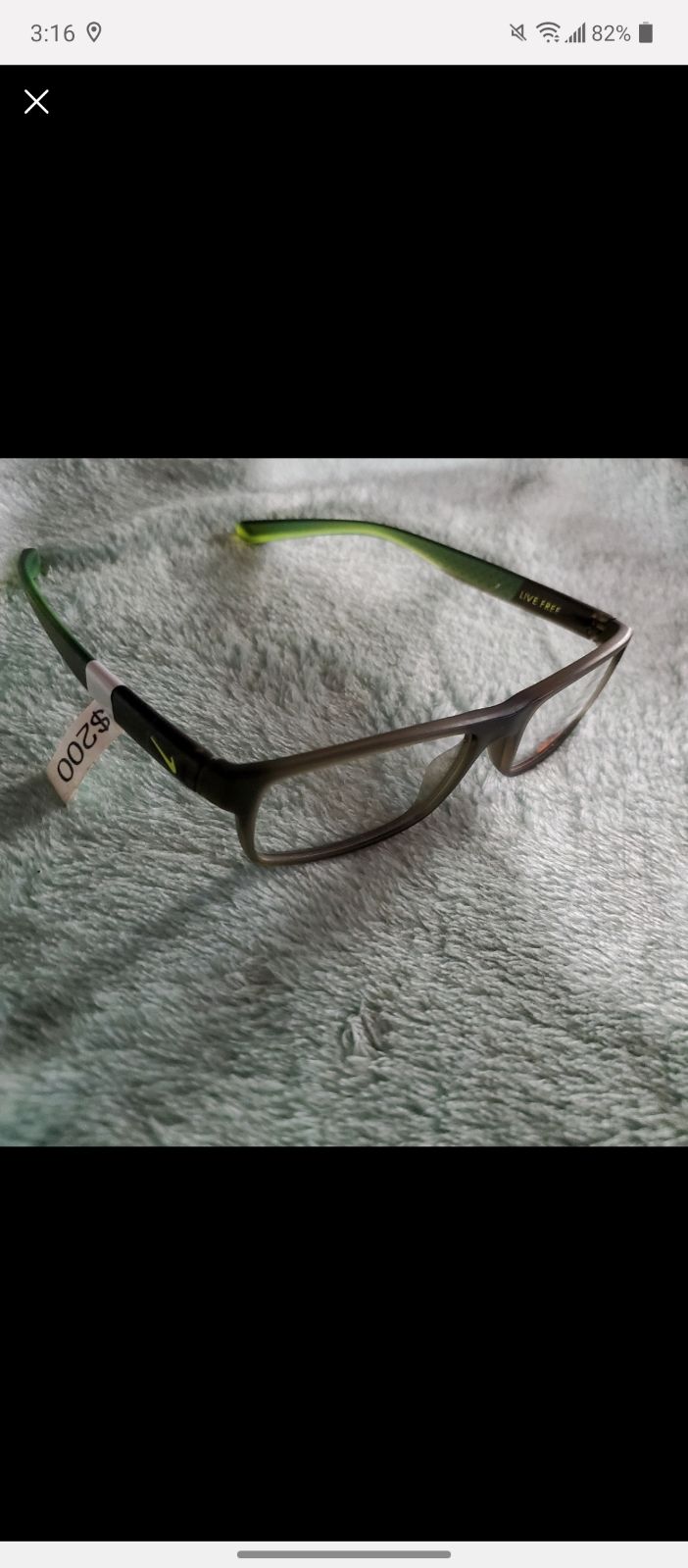 Nike live free glasses