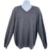 Joseph Abboud Merino Wool Blend V-Neck Sweater