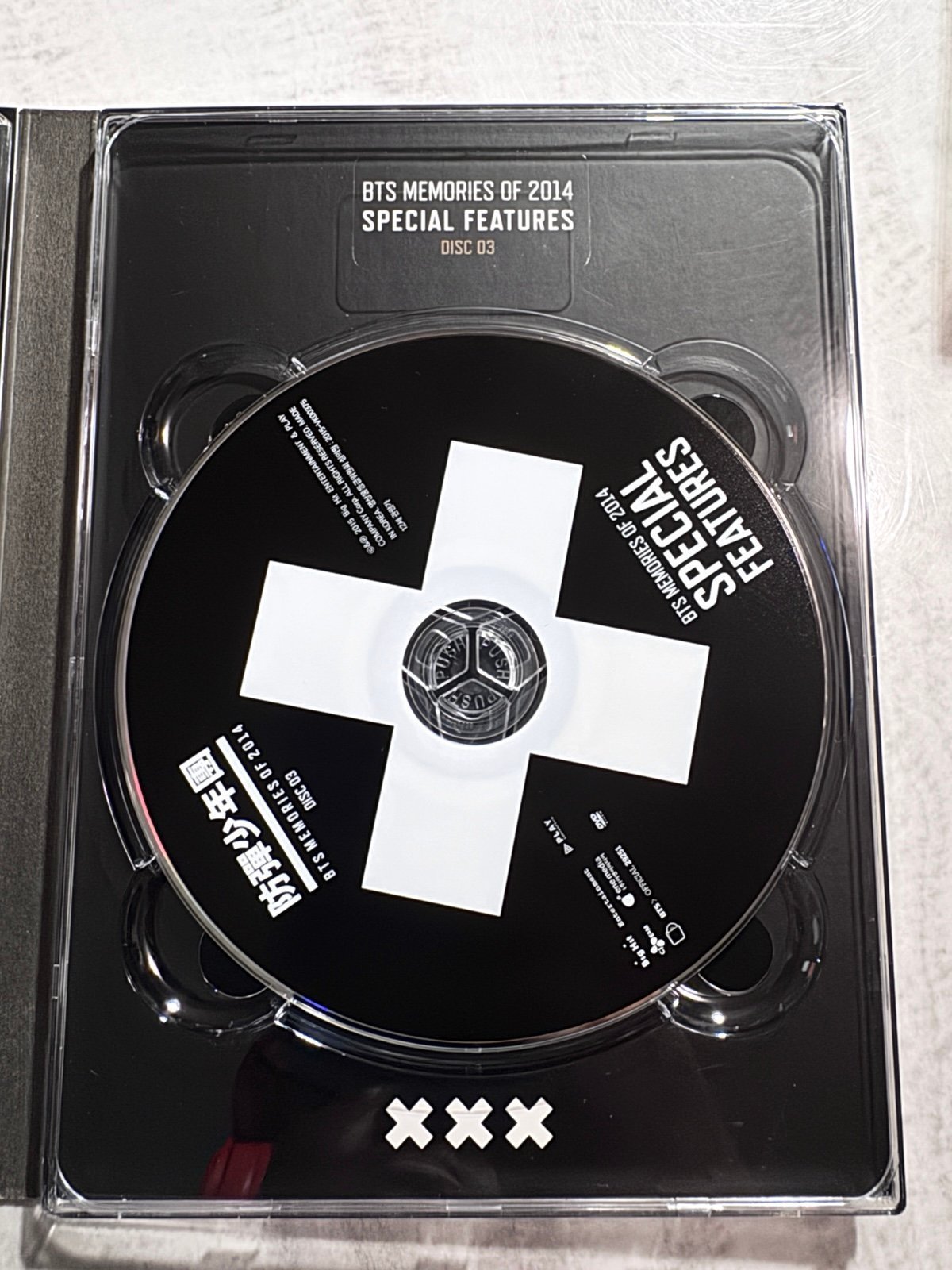 BTS DVD Memories of 2014 CD