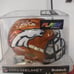 Denver Broncos Champ Bailey Flash Mini Helmet Autograph H.O.F. Beckett COA