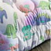 CVHOUSE Dinosaur Comforter Set Queen Size, Kawaii Cartoon Dinosaurr Bedding Set
