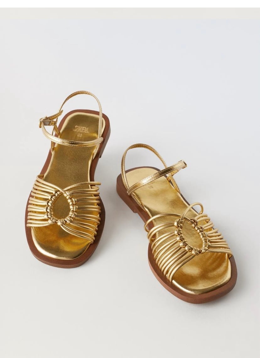 ZARA.. thin strap sandal
