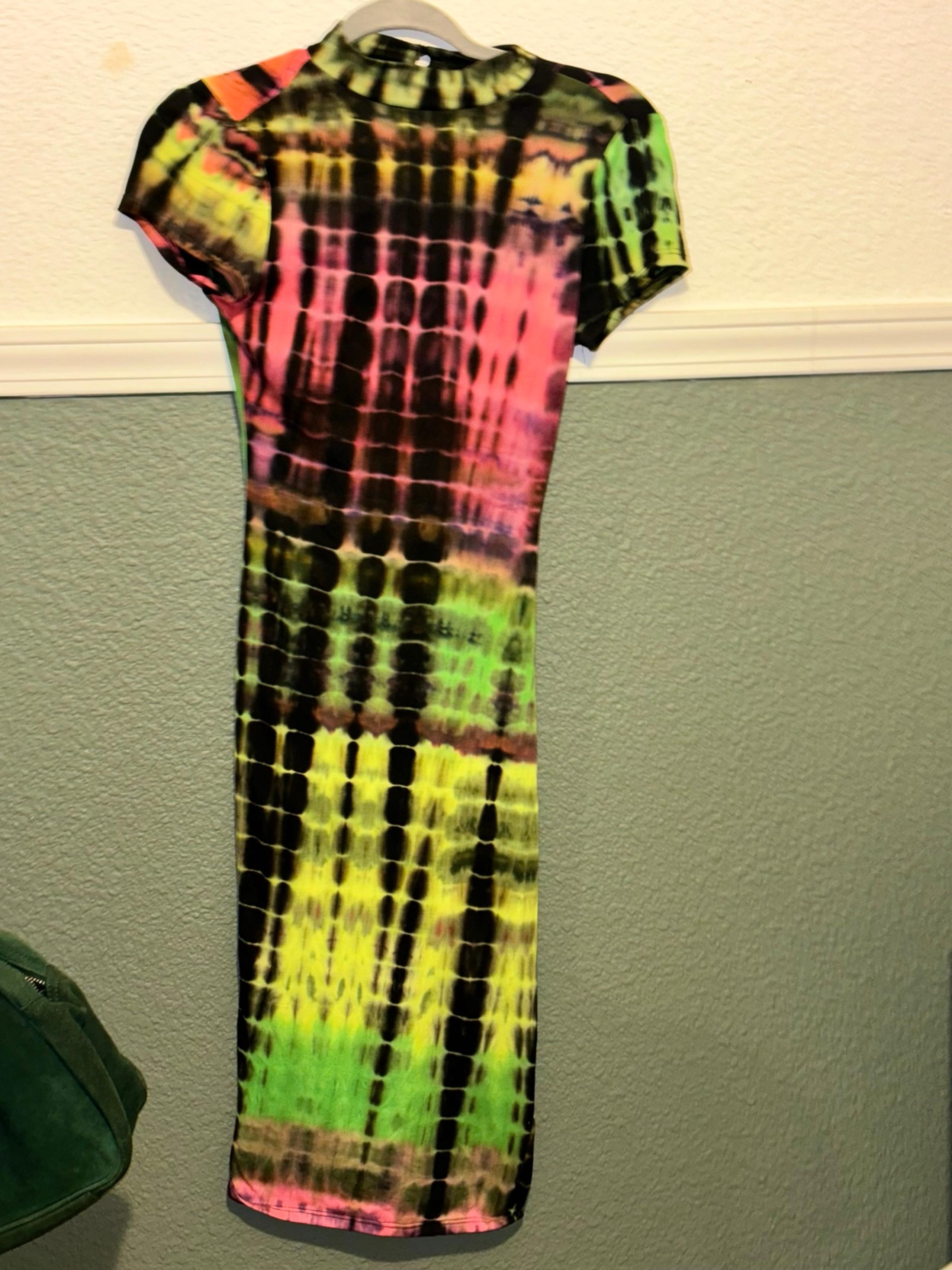 Fashion  nova tie died medium  dresss