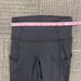 Lululemon Fast & Free 7/8 Tight II *Nulux 25 Black Size 4