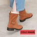 COLE HAAN Brown Work Boots, Size 7, 24cm