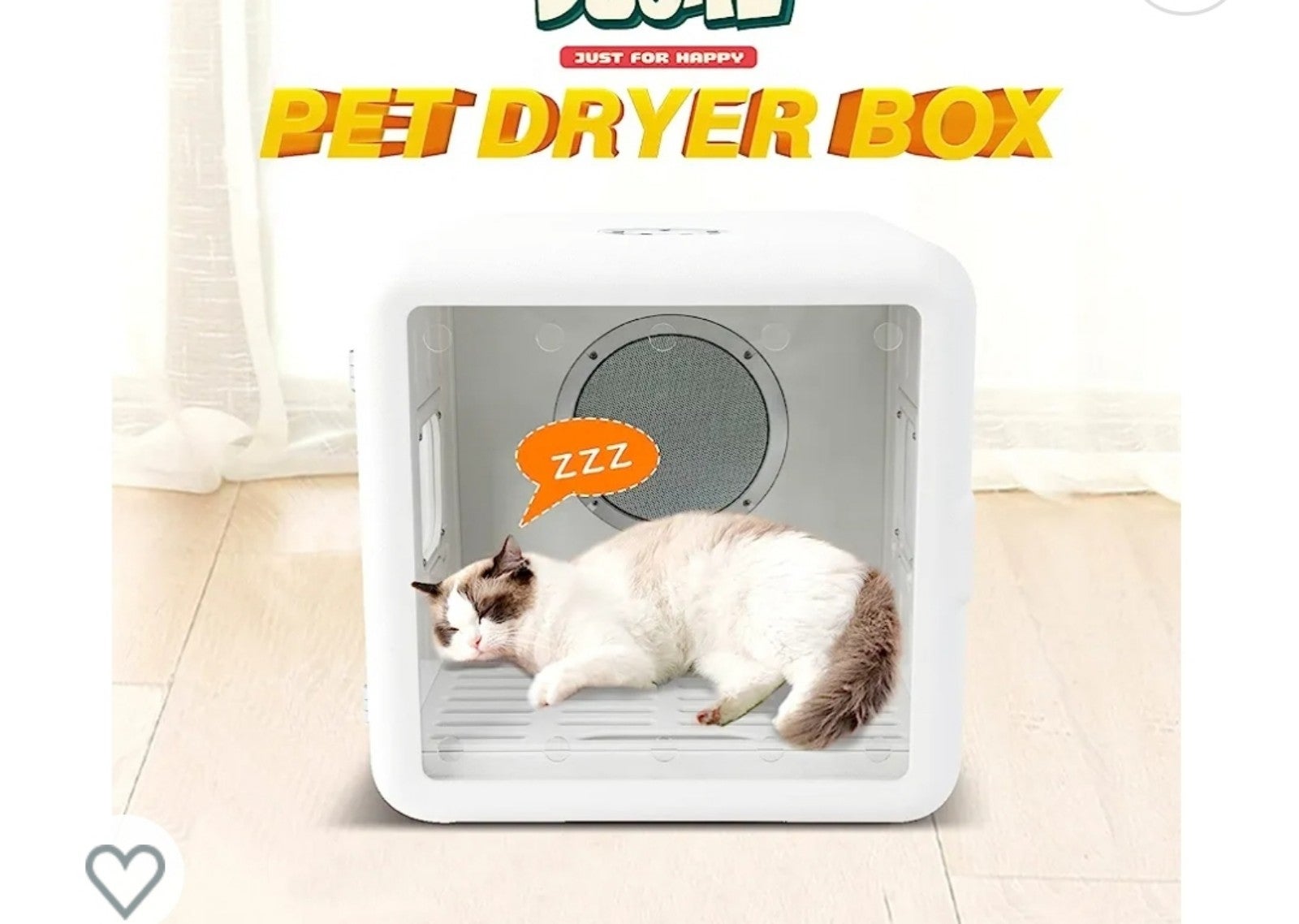 Smart pet dryer box
