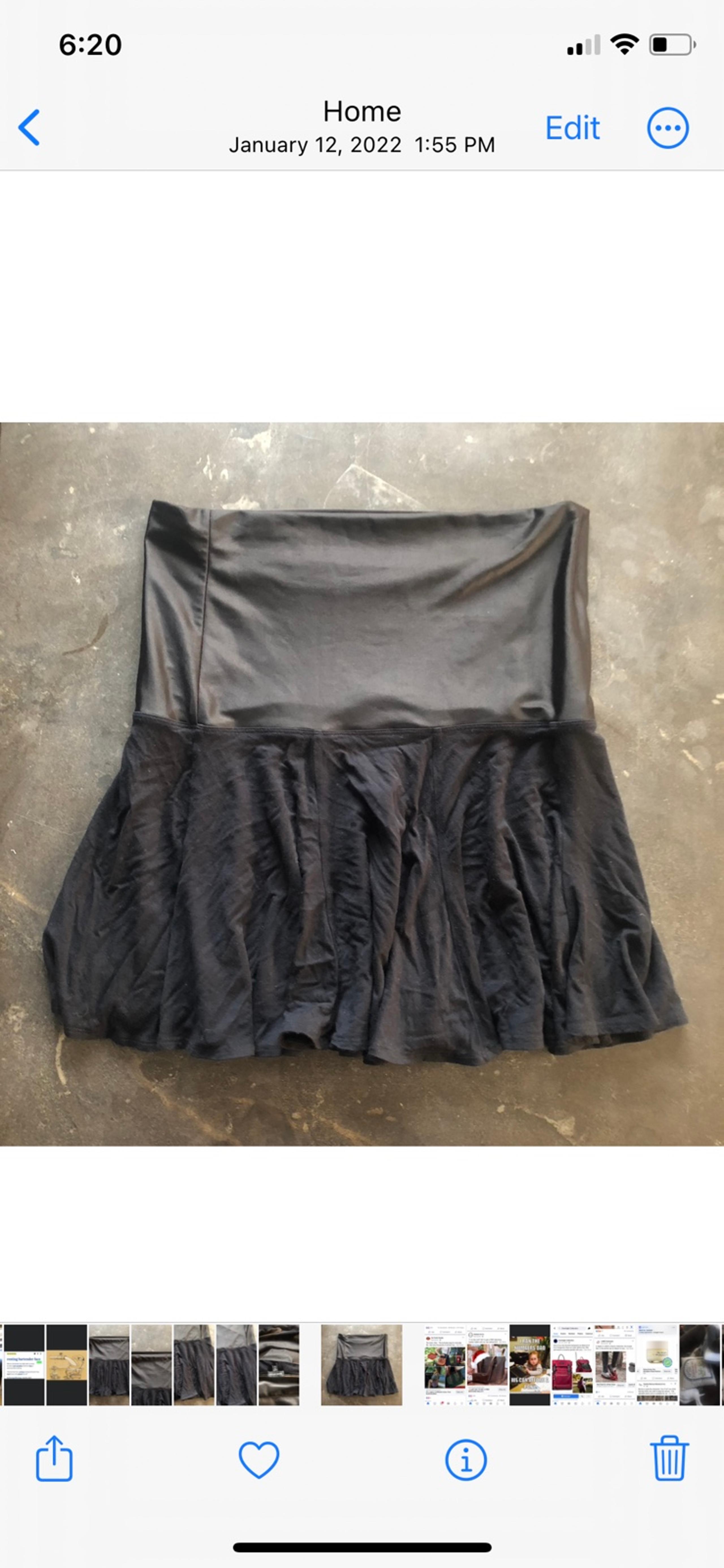 Bebe sport mini skirt