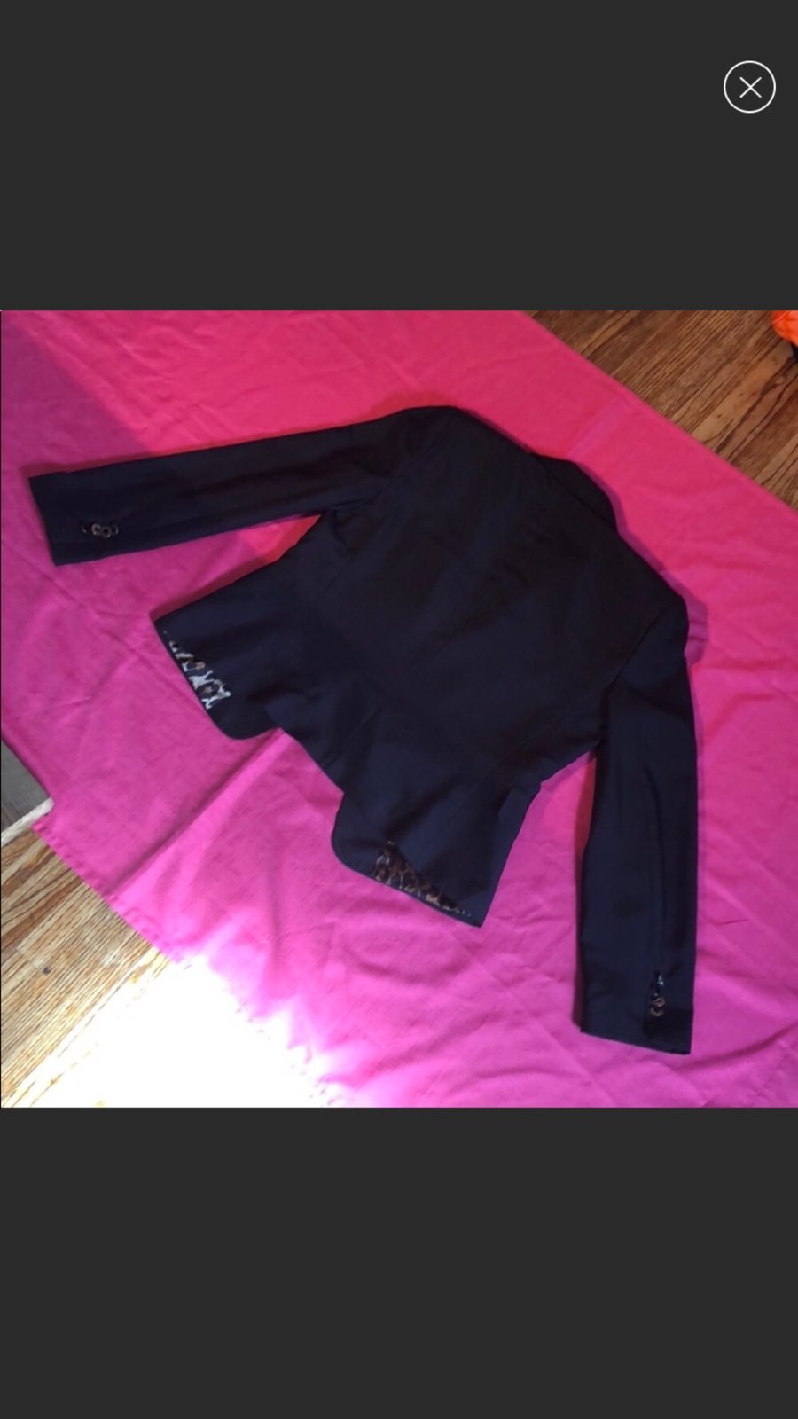D&G navy blue suit
