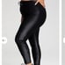 Good American BOMBSHELL LEGGING black 3xl NWT faux leather plus size