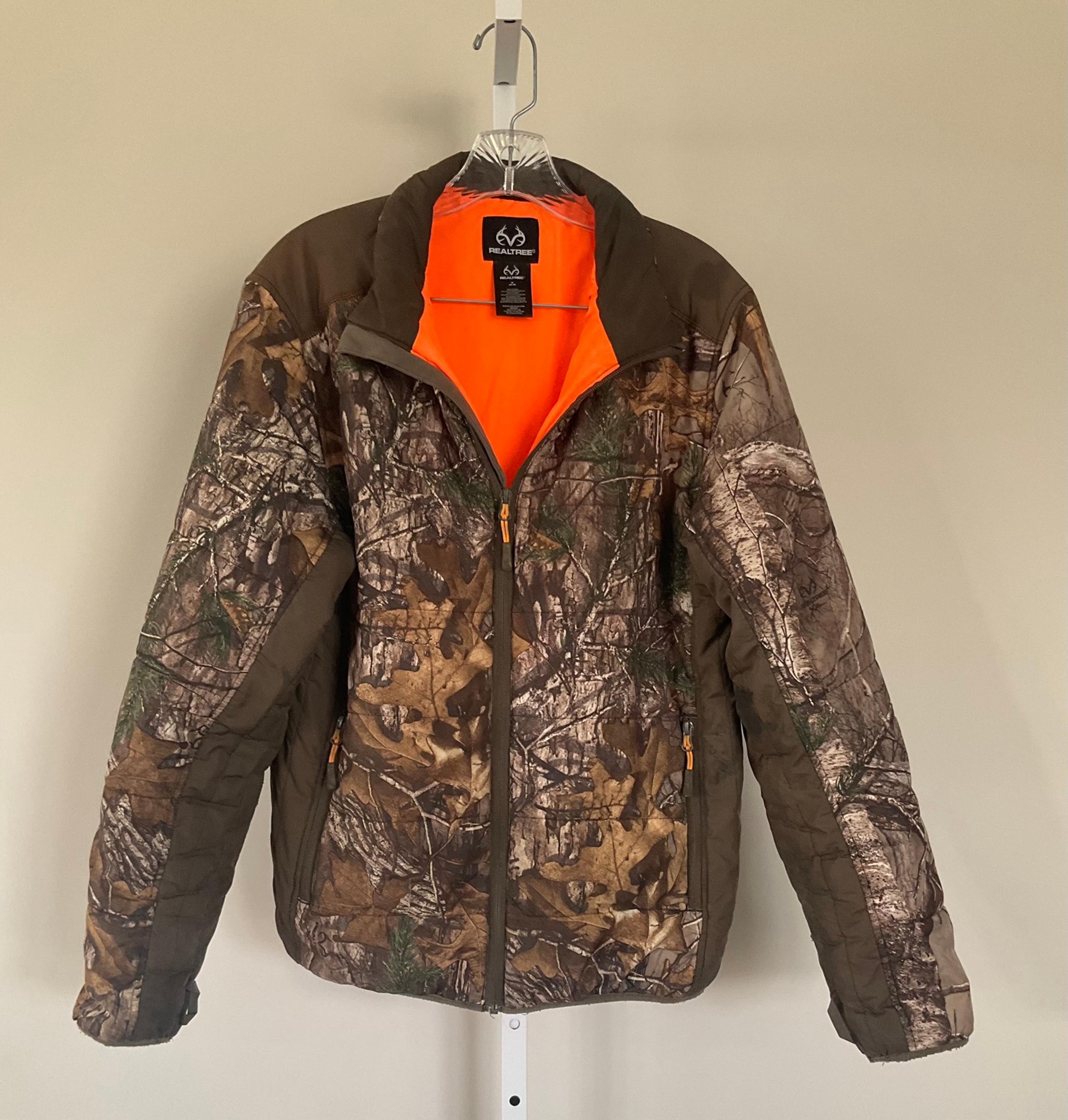Realtree Thinsulate Full Zip Camo Camouflage Hunting Jacket.
Size Medium.