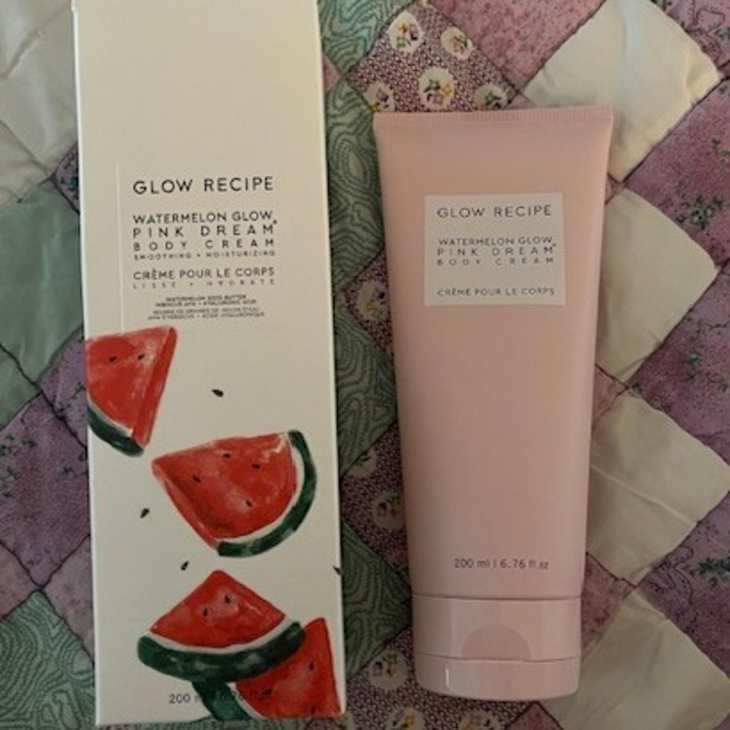 Glow Recipe Watermelon Glow Pink Dream Body Cream 6.76 oz. / 200 mL.