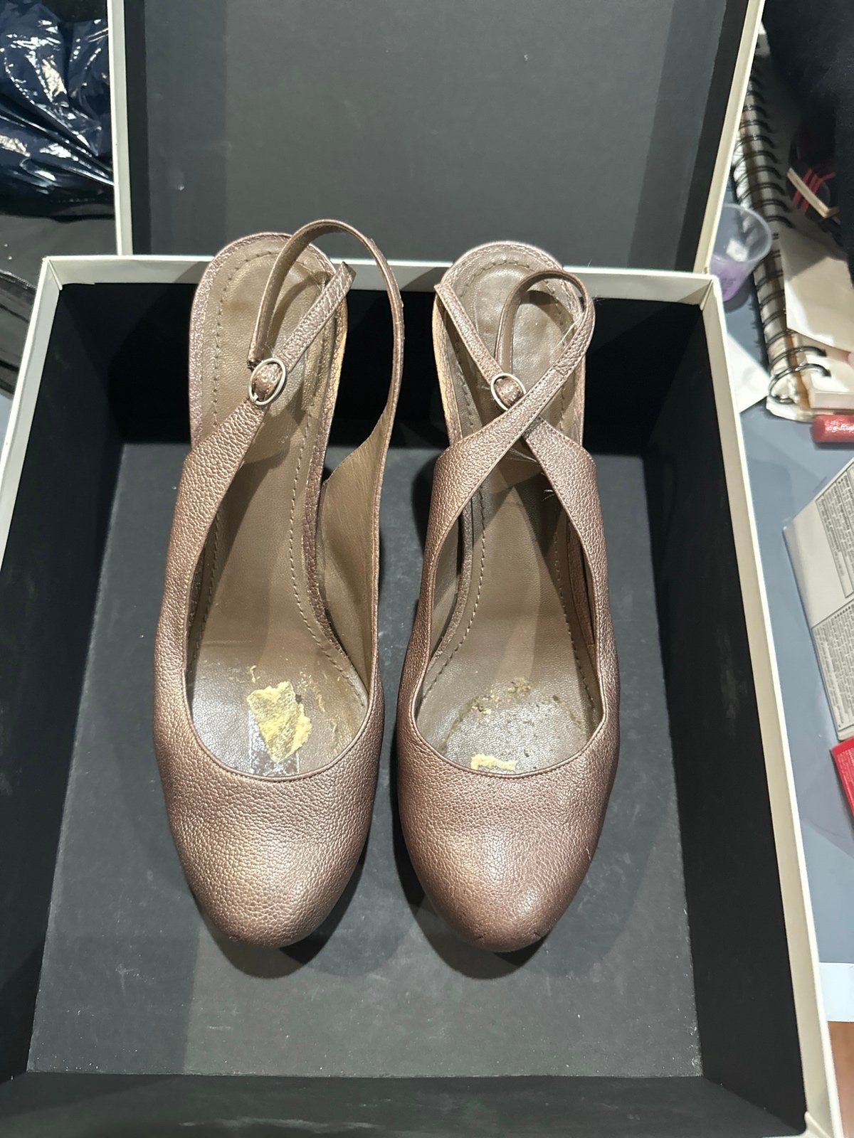Womens YSL Palias Pump Flanel size 40