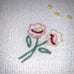 Vintage Chenille Hobnail White Queen Bedspread Quilt Coverlet 60s 70s Grannycore
