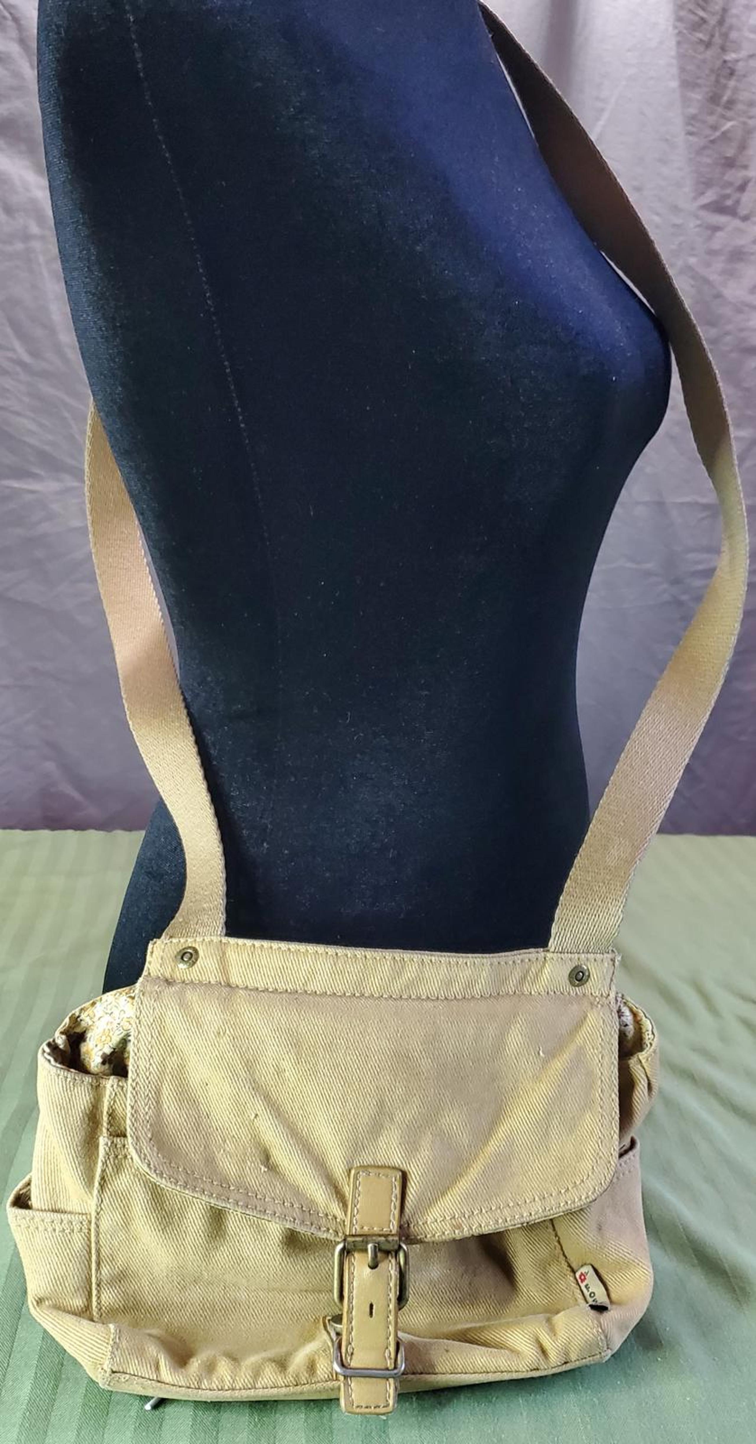 Fossil Canvas Crossbody Small - 96