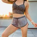 A&F Frayed Airy Velvet Feel Panty Shorts
