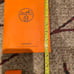 Hermes shopping bags and ribbons