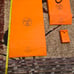 Hermes shopping bags and ribbons