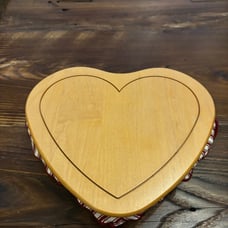 Longaberger Medium Heart Basket Set.