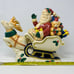 Fitz and Floyd Omnibus Santa Sleigh Reindeer Cookie Jar 1993 VERY RARE