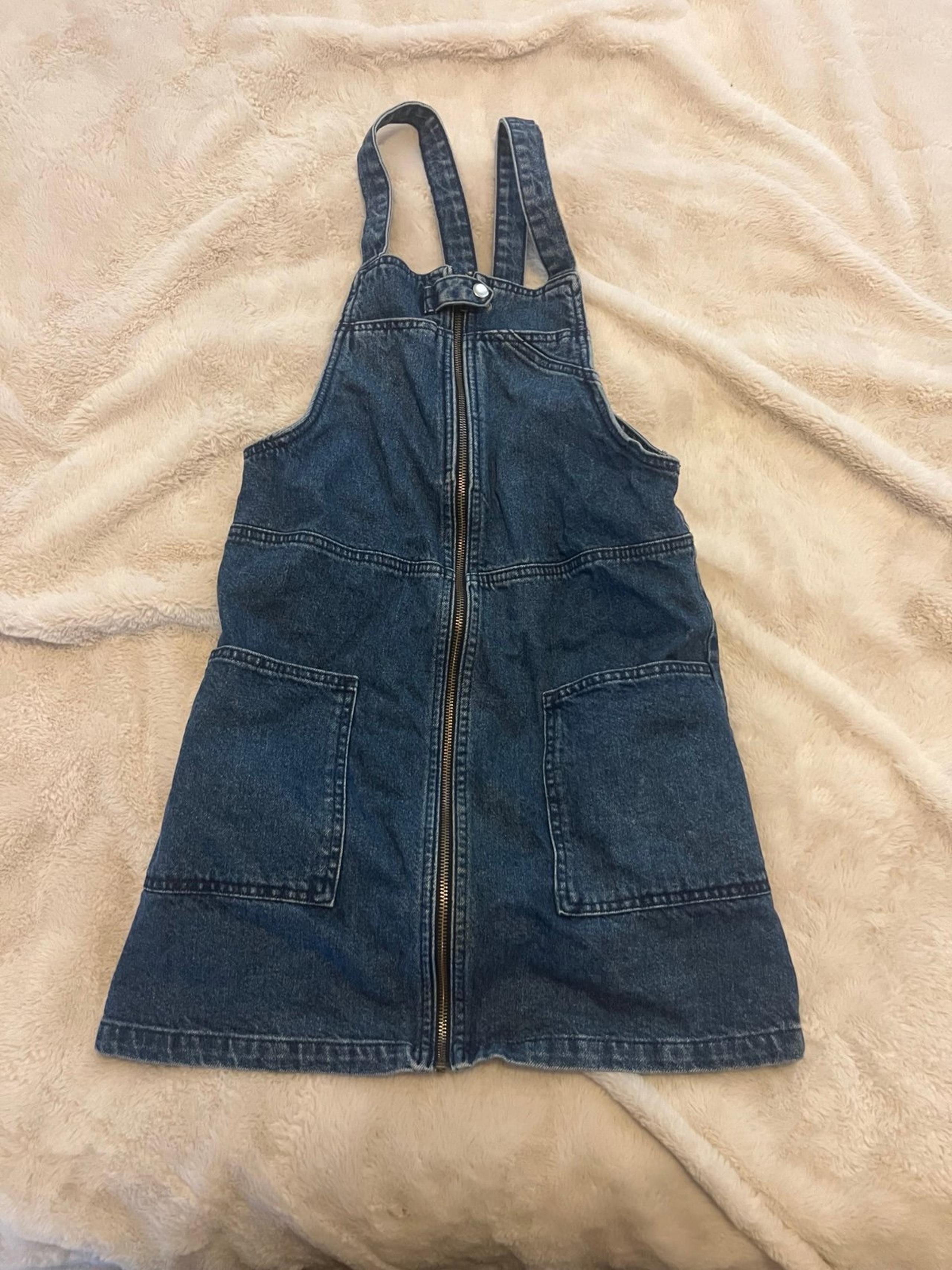 Topshop Moto Overall Dress