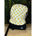 VANS x The Simpsons Lisa Checkerboard Backpack Book Bag Yellow Black White EUC