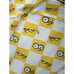 VANS x The Simpsons Lisa Checkerboard Backpack Book Bag Yellow Black White EUC