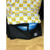 VANS x The Simpsons Lisa Checkerboard Backpack Book Bag Yellow Black White EUC