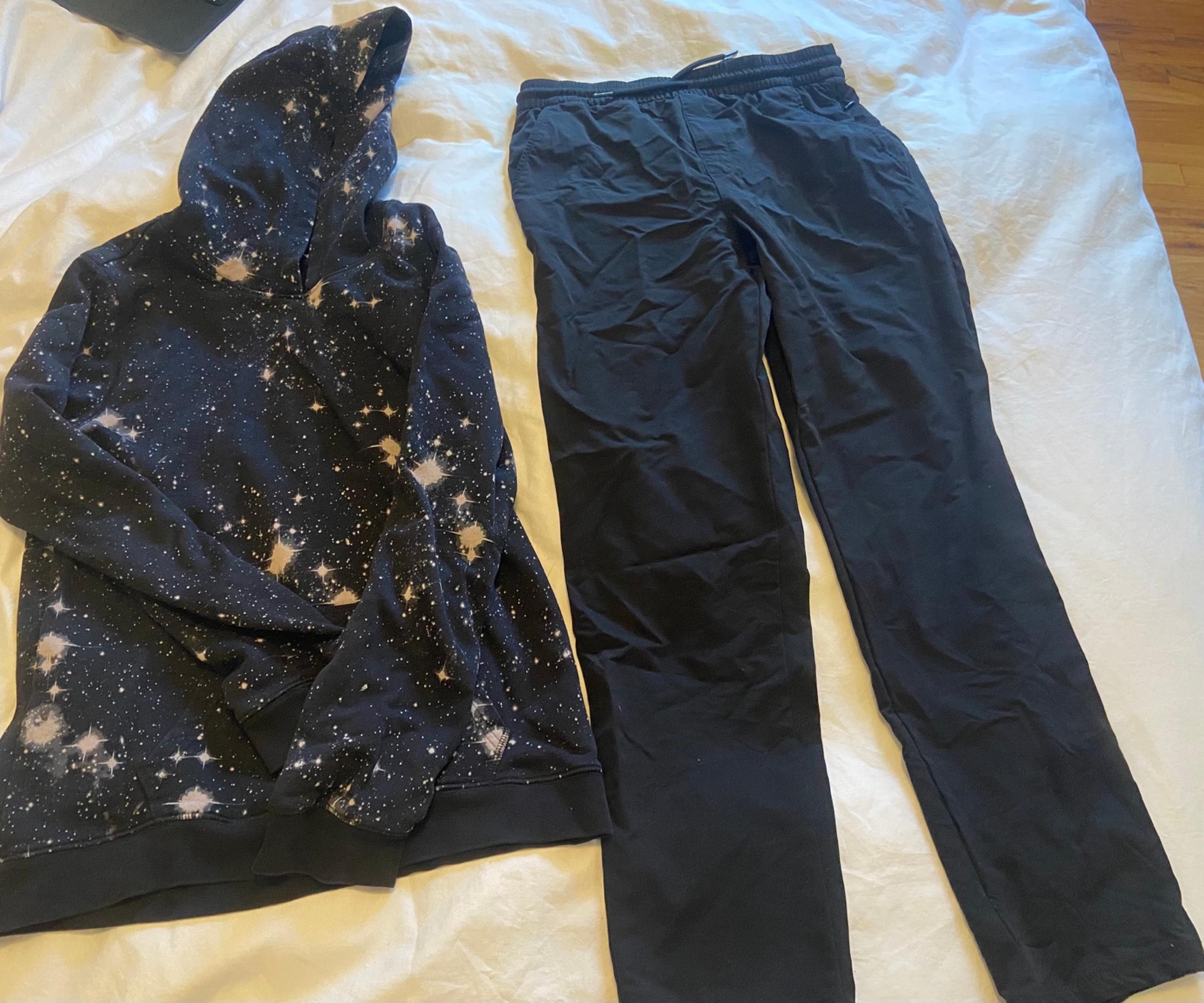 Boys size 14-16 lands end hoodie old navy sport pant