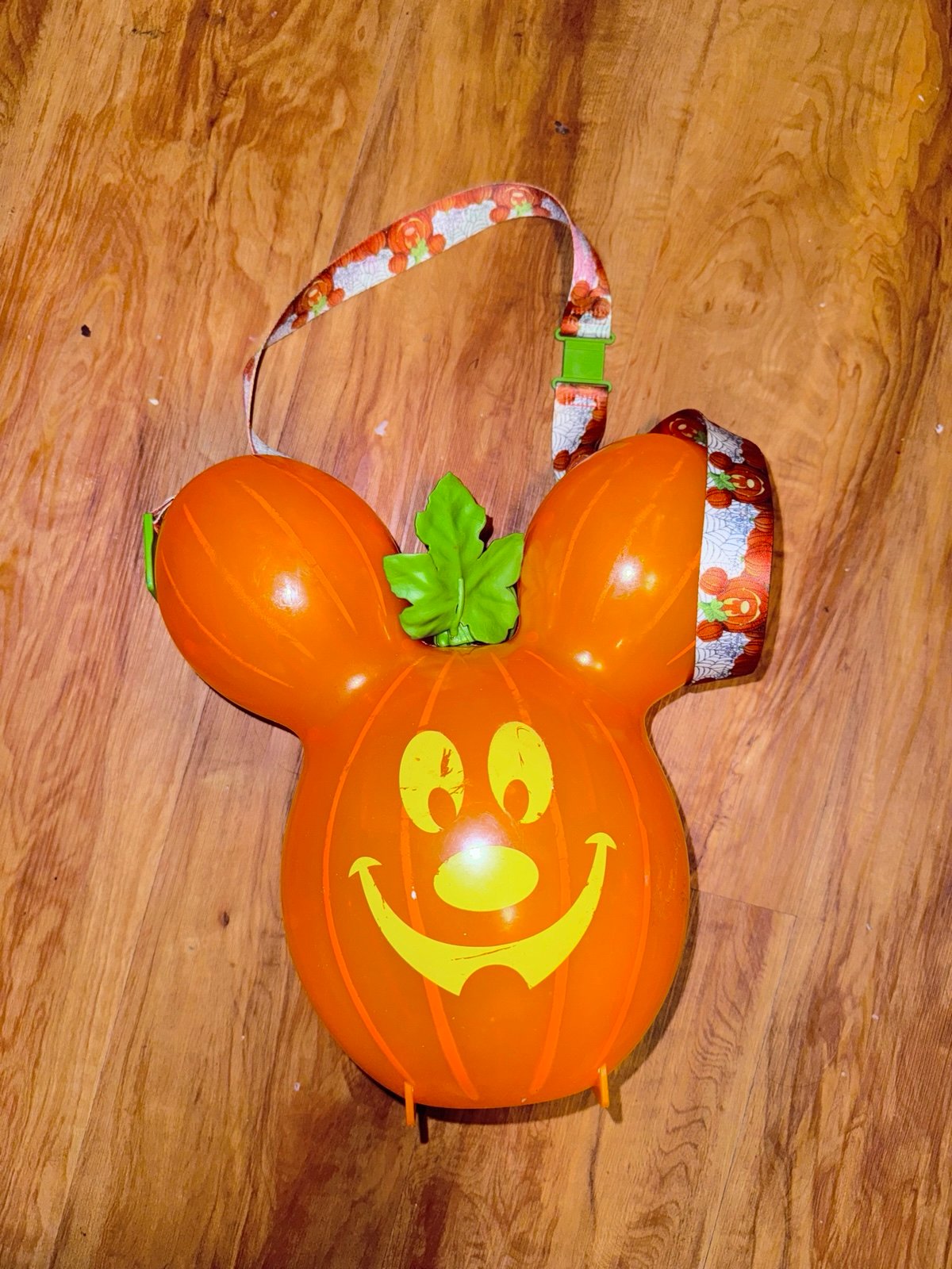 Disney Parks Mickey Mouse Head Pumpkin Balloon Popcorn Bucket Halloween oogie bo